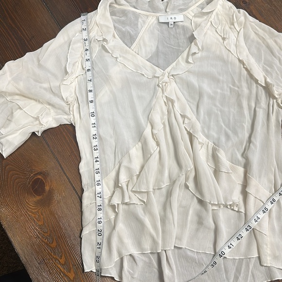 IRO Abbey Top size 2, XS EUC - Picture 6 of 9